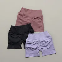 Women Sports Shorts High Waist Workout Shorts Fitness Yoga Lift Butt Tight Pants Ladies Gym Running Short Pants Sportswear - Image 4