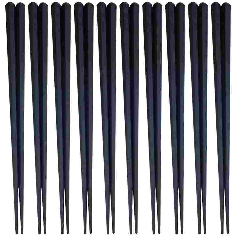

Of Japanese Style Chopsticks Hexagon Shape Non-Slip Chopsticks Reusable Cooking Sushi Pointed Hexagonal Chopsticks