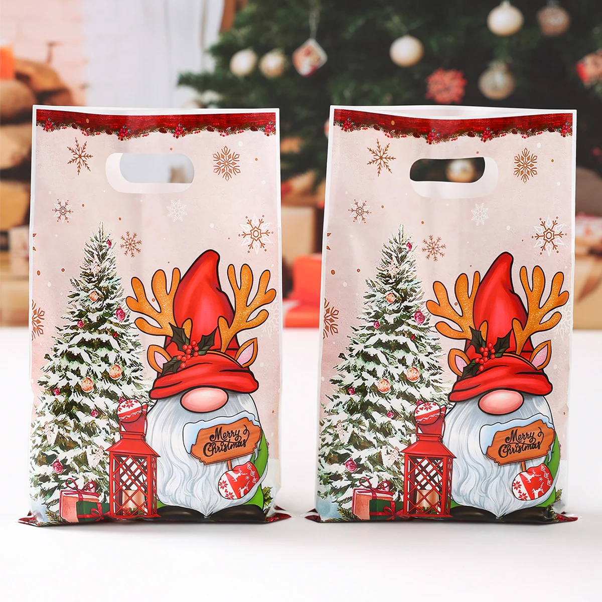 Christmas Snowman Gift Handbag Merry Christmas Decoration for Home 2025 Navidad Natal S... - SKU CSGH1842 - UGI Packaging