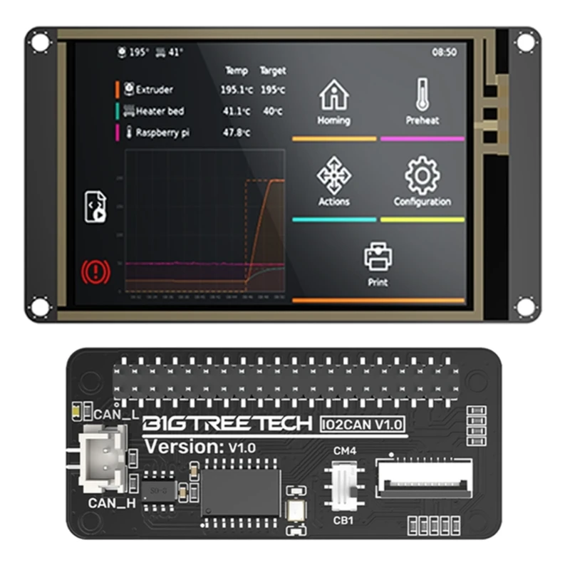 

TFT35 SPI V2.1 LCD Screen 320x480 3.5 Inch Capacitive LCD Display Screen Replace C1FD
