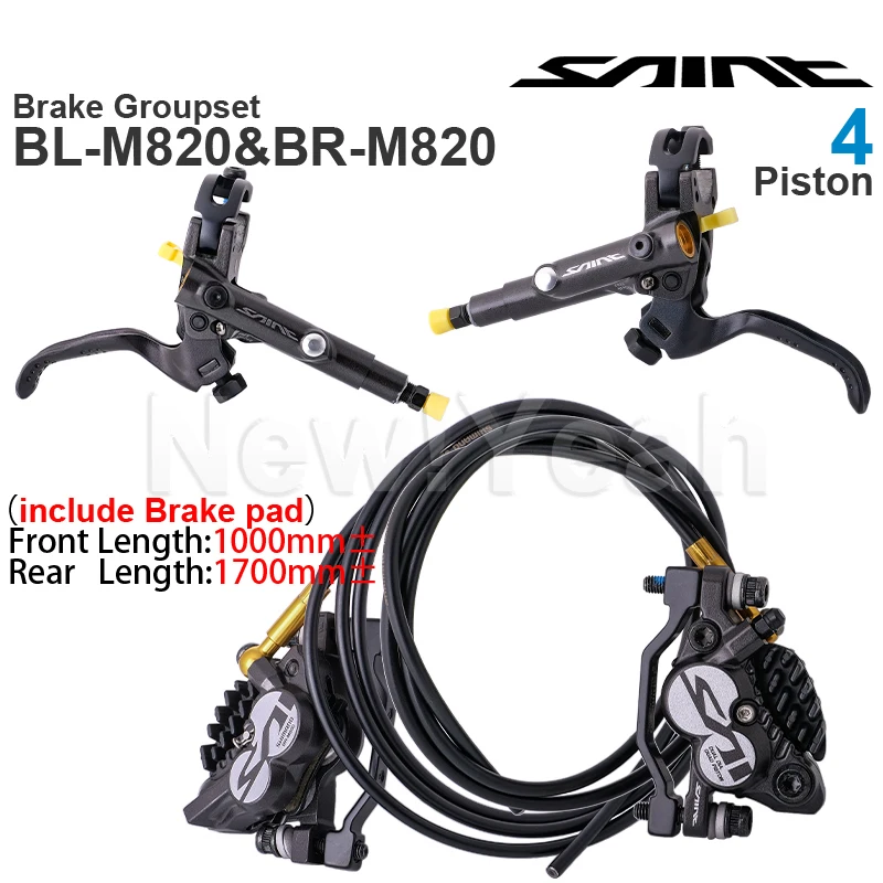 SHIMANO BR-M820 SAINT ブレーキ　２個セット Shimano Saint BR-M820 Disc Brake | Jenson USA