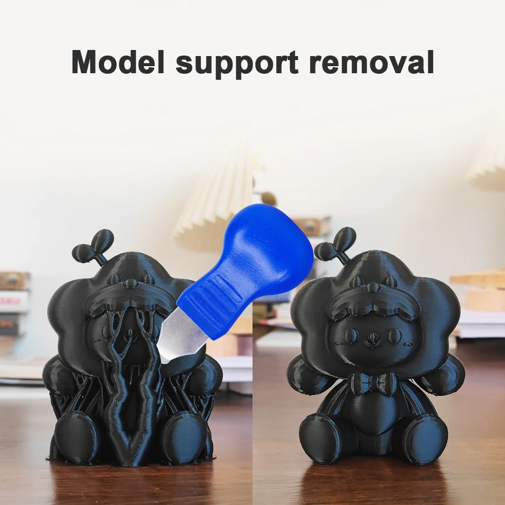 3D Printer Support Removal Tool Kit - Precision Accessories for PLA, ABS, and UV-Resin Models
