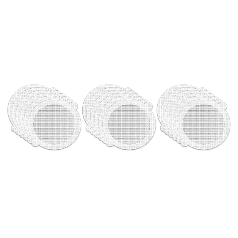 

30 Pack Disposable Hair Catcher Disposable Shower Drain Hair Catcher Mesh Stickers Screen Hair Catchers