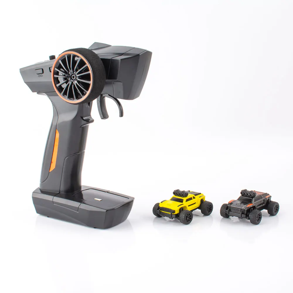 

Турбо гоночный Ребенок монстр C81 масштаб 1:76 монстр-Трак Радиоуправляемая машина 2,4 ГГц дистанционное управление Type-C зарядный комплект RTR игрушки подарок