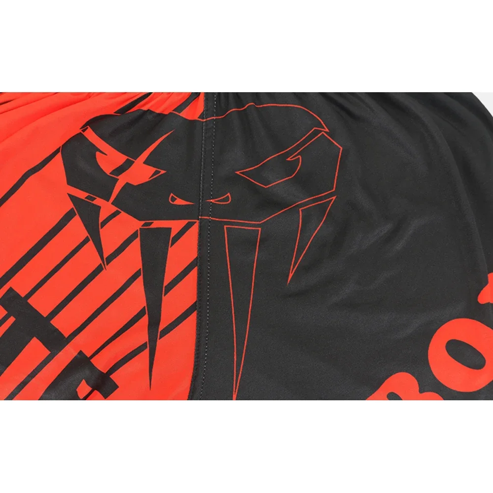 SMen's Boxing Shorts MMA Clothing Muay Thai Taekwondo Shorts Fighting Fitness Fighting Pants Children's Sanda Sports Pants