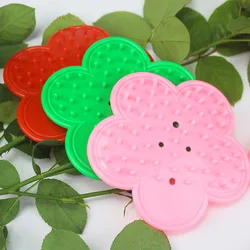 1PC Plastic DIY Cut Tool Florist Flower Rose Thorn Stem Leaf Stripper Rose Removing Burr Eco-friendly Garden Tool Green Red