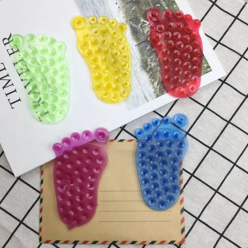 1pcs High Quality Bathroom Suction Cup Reversible Anti-slip Soap Sucker Double Magic Sucker For Bathroom Mat Holder Mount