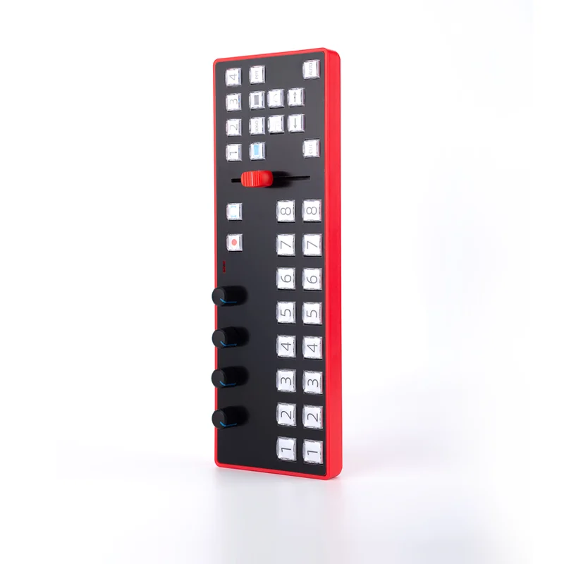 Vmix Switcher Control Panel for New Media Live Broadcast MIDI2.0 Software Keyboard CustomizatioType-c Recording Switchboard live broadcast software keyboard