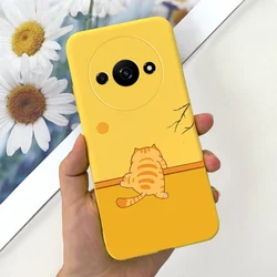 Cute Fashion Girls Duck Shockproof Silicone Soft Phone Case Cover for Xiaomi Redmi A3 (Case-U67)