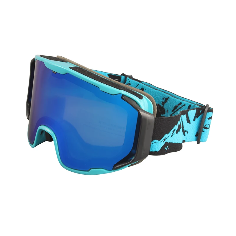 JSJM New Ski Goggles Men Women Double Layer Anti-Fog Big Ski Glasses Winter Outdoor Windproof Protection Ski Goggles Snowboard 6