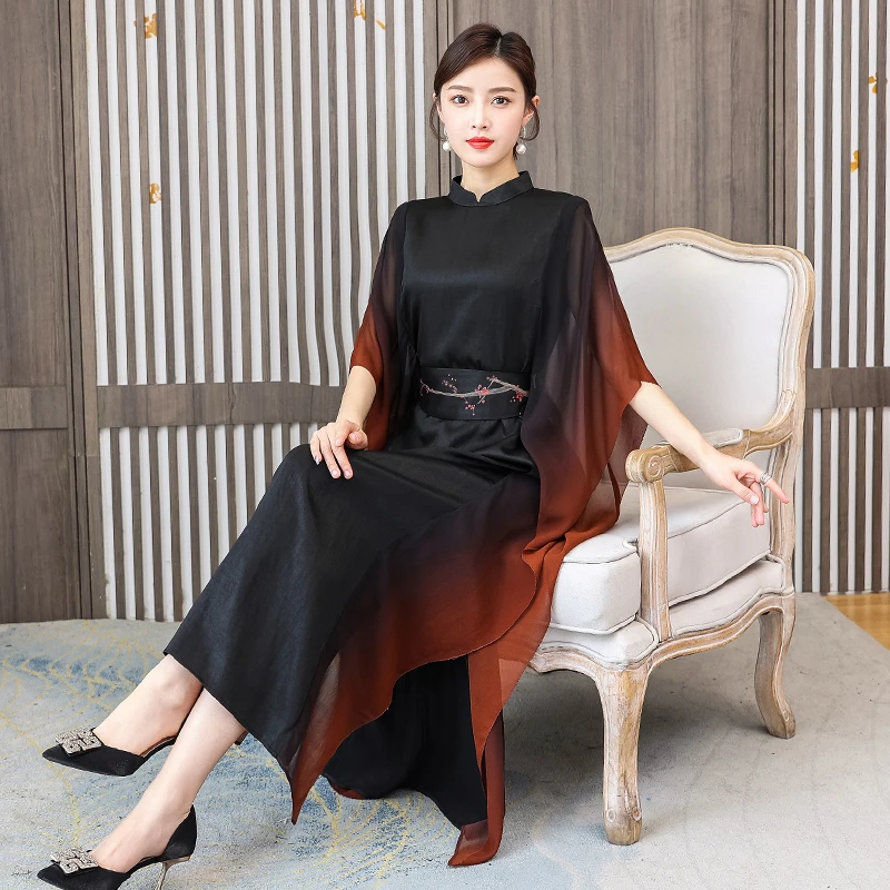 Haut Gothique Femme Manches Longues Coupe Chauve-souris HYRAW