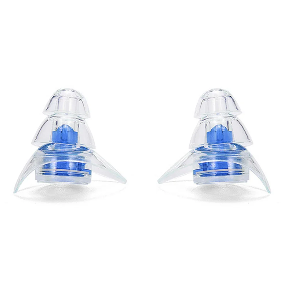 1 Pair Noise Cancelling Ear Plugs Noise Reduction Soft Ear Plug Reusable Ear Protection Plugs for Sleeping Study Concert Hearing