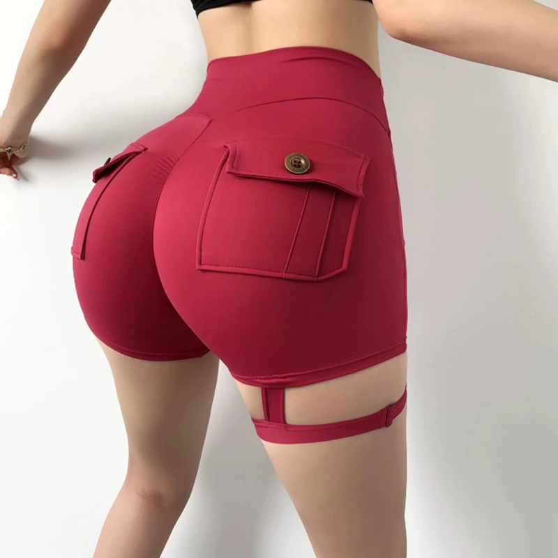 High-Waisted Women's Yoga Shorts