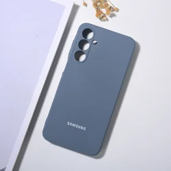 Ultra-Thin Liquid Silicone Shockproof TPU Phone Case Cover - Soft Protective Shell for A36 (Grey)