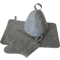 Experience Ultimate Comfort and Relaxation with our Premium Sauna Cap Set Stay Cool and Refreshed During Your Sauna Sessions 1