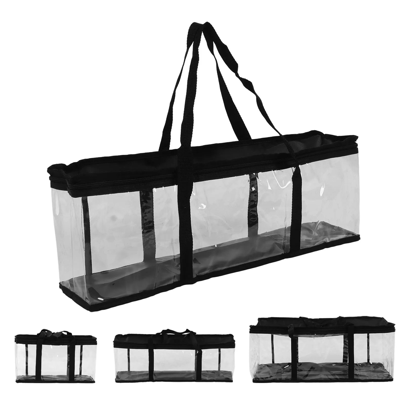 PVC Tool Storage Bag Transparent Zippered Dustproof Large Capacity Tool  Organizer for Maintenance - AliExpress