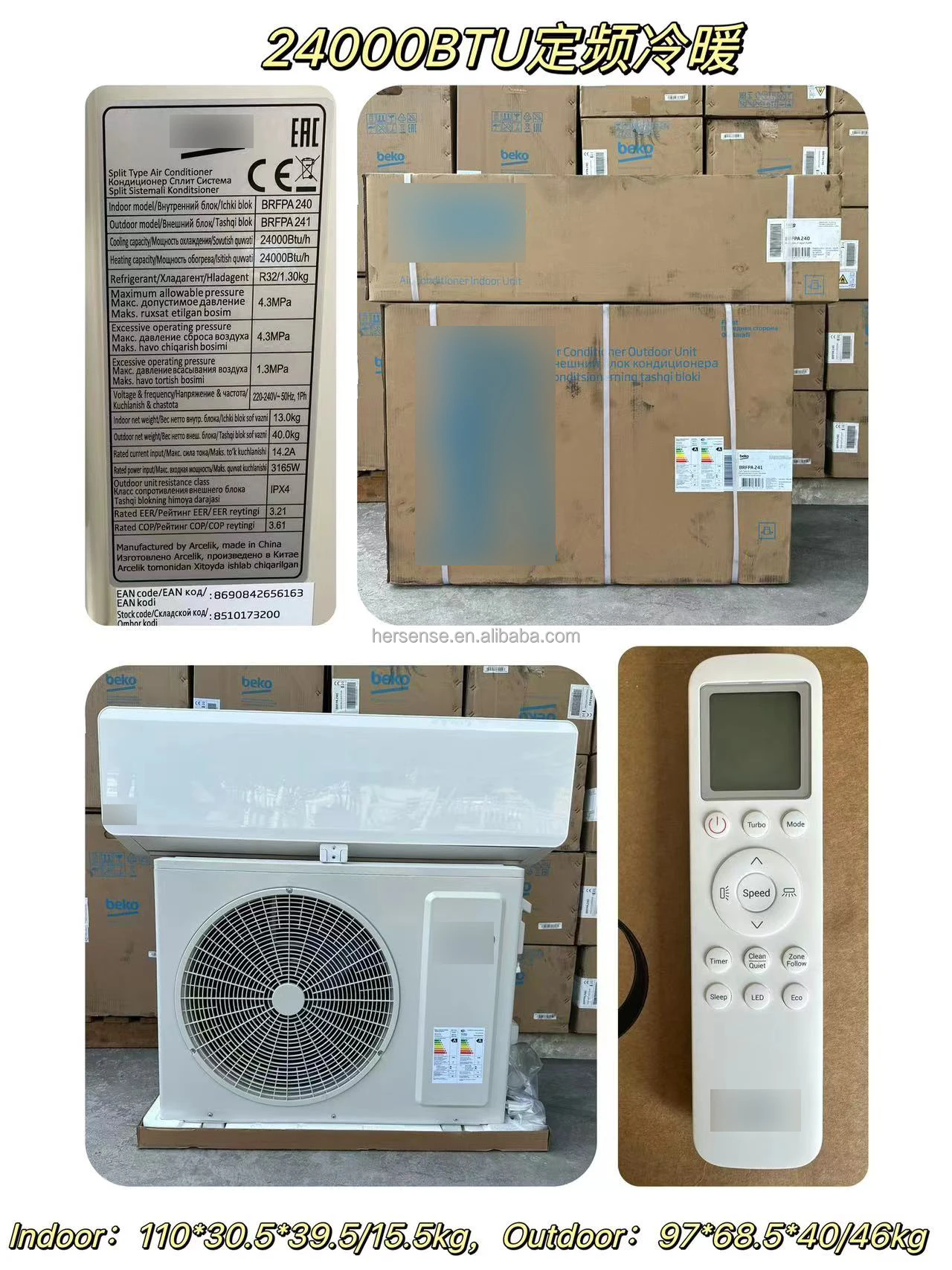 12k/18k/24k Cool&heat  Summer Hot Sale Energy Saving Inverter  Wall Split Air Conditioners with R32 Eco Friendly Freon 5 12k/18k/24k Cool&heat  Summer Hot Sale Energy Saving Inverter  Wall Split Air Conditioners with R32 Eco Friendly Freon 5