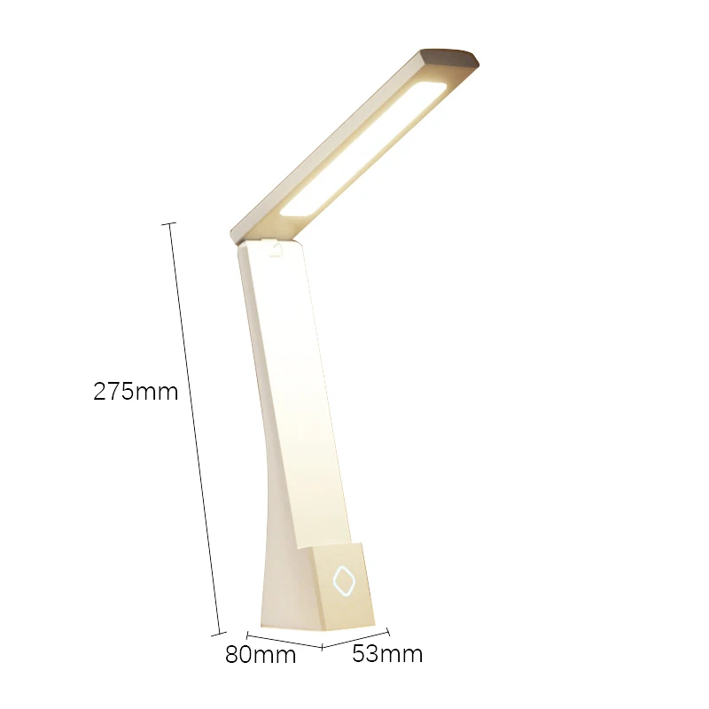 Foldable LED Desk Lamp with Eye Protection and Charging Capability