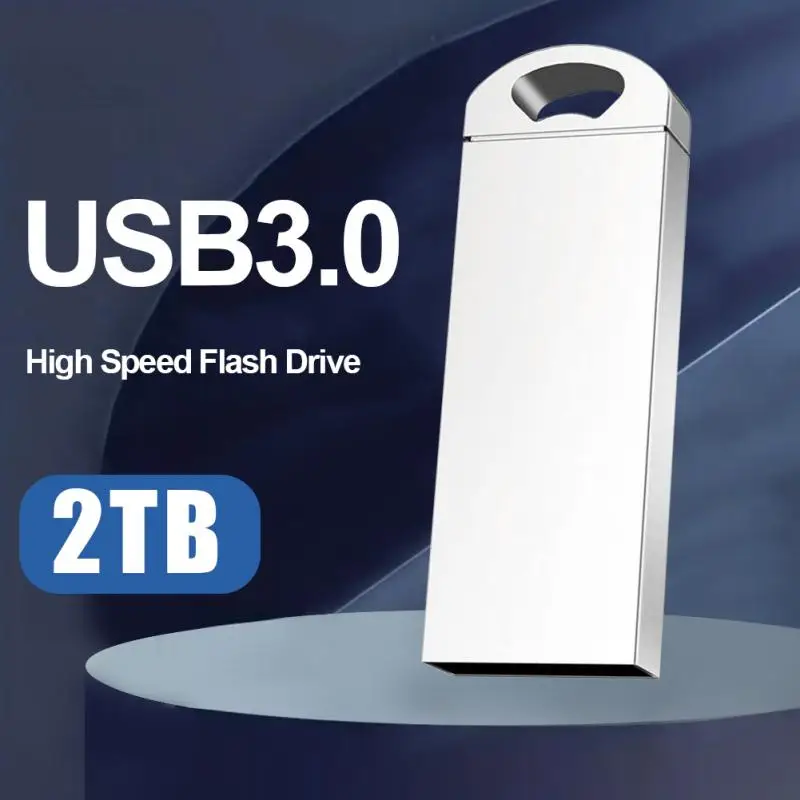 Chiavette Usb 3.0 Pendrive In Metallo Ad Alta Velocità Da 2Tb Pendrive Usb Portatile Da 128Gb Memoria Impermeabile Disco Flash Usb Per Pc/Telefono