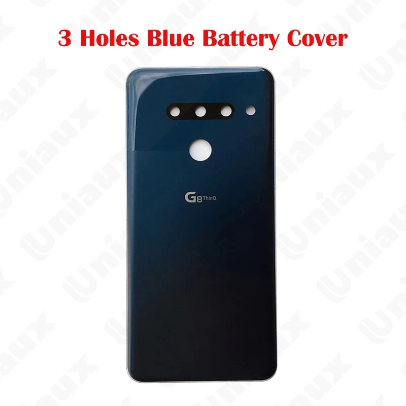 Premium Back Glass Battery Cover with Adhesive and Logo - Rear Housing Case