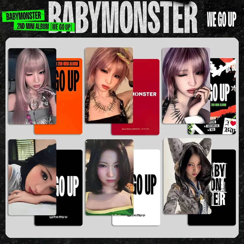 KPOP BABYMONSTER Ahyeon Ruka Asa Personal Photocard Pharita Rora