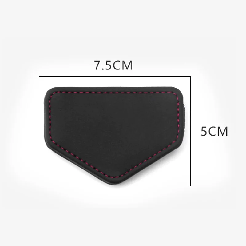 Car Seat Belt Clip Magnetic Safety Belt Fixed Limiter PU Seat Fixed Limit Card Clip Car Interior Accessories seat belt clip