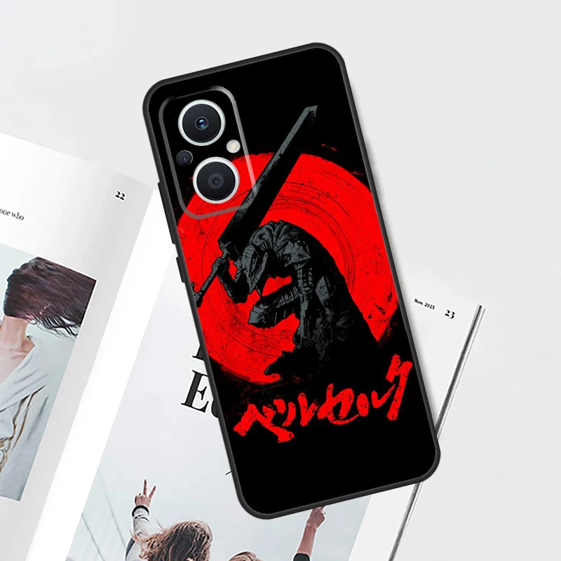 Red Sun Japanese Anime Phone Case Cover