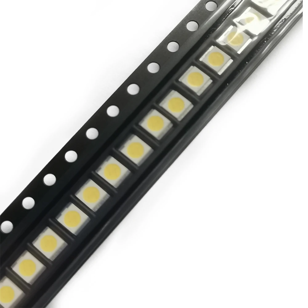LG TV LCD 스트립 백라이트용 SMD LED 2835, 콜드 화이트, 105LM, 2.8x3.5mm, 3V, 1W, 100PCs/로트