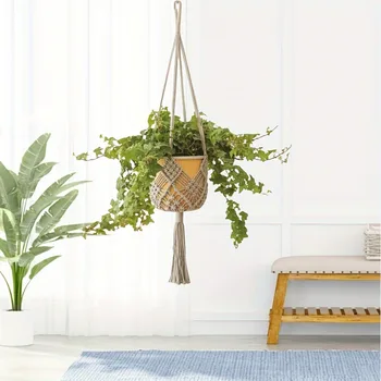 Boho Macrame Plant Hanger 5