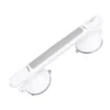 Shower Grab Bar for Seniors Elderly Non Slip Suction Cup Water Resistant Handicap Shower Safety Bar with Luminous Strip Gray 4