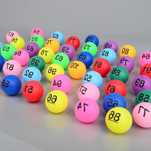Acheter Balles de Ping-Pong colorées 40Mm, 50 pièces/paquet