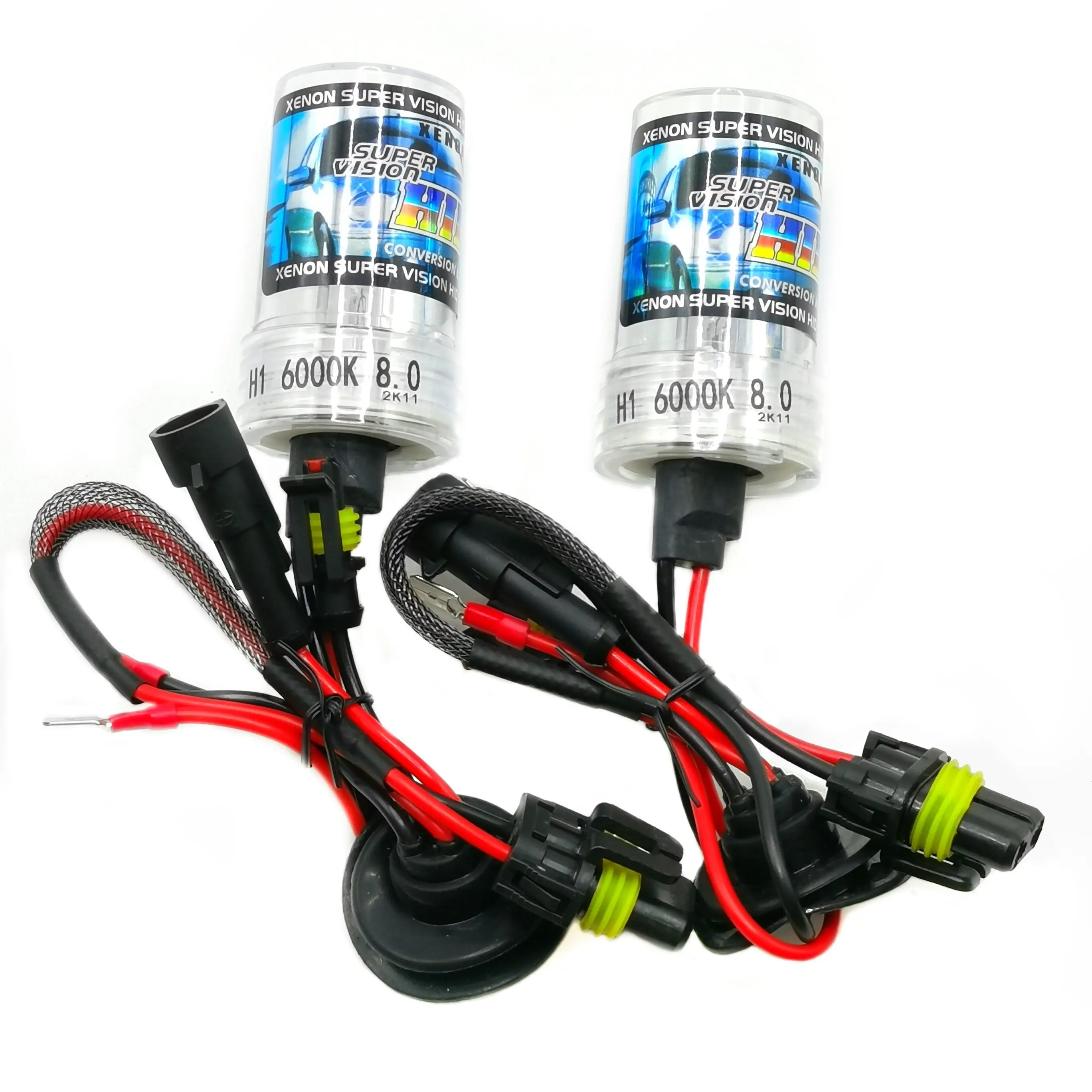 Premium 12V AC 35W H1 H3 H7 H8 H9 H11 Xenon Globes HB3 HB4 9012 Hir2 Xenon Bulbs 9005 9006  3400LM 12v AC Cars HID Headlights