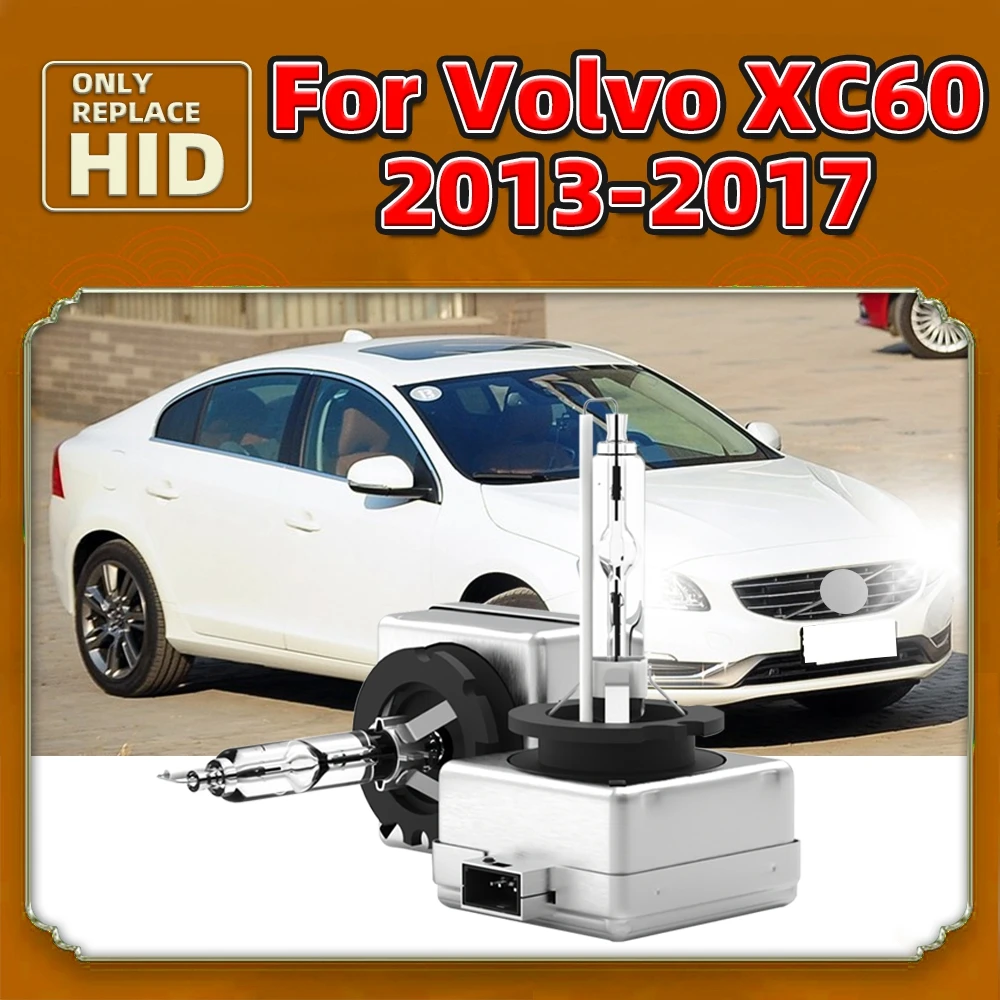 2PCS HID Xenon Bulbs D3S Car Headlights 6000K 8000K Auto Lamps 12V DC Luces 35W Replac For Volvo XC60 2013 2014 2015
