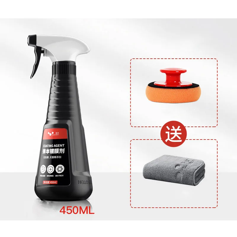 Hybrid Solutions Ceramic Spray Coating Easy to Apply Car's Clear Coat -  Hydrophobic Protection & High Shine - AliExpress