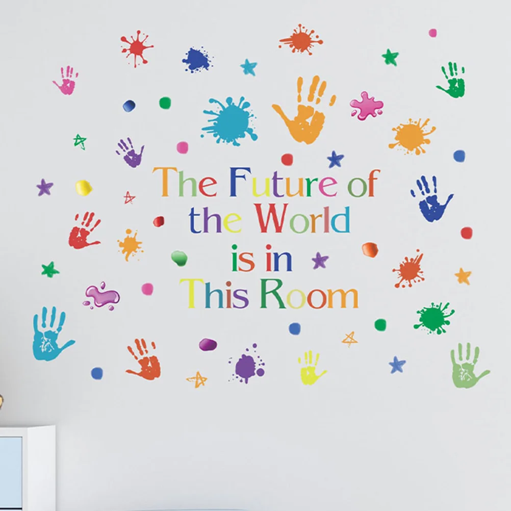 

1 Set Inspirational Positive Quote Stickers Living Room Wall Stickers Bedroom Wall Decals