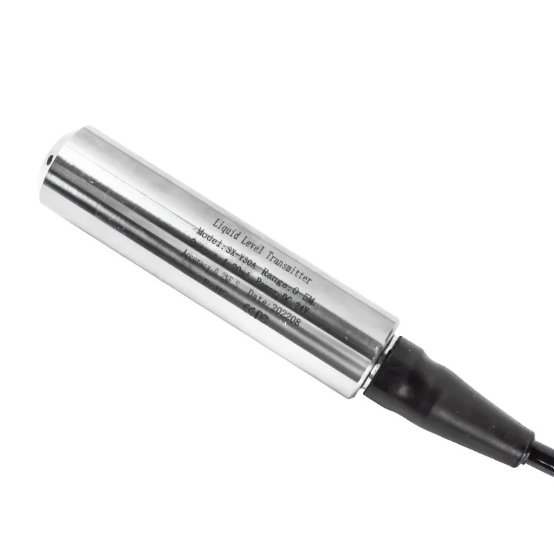 Submersible Water Level Sensor Transducer 2m 3m 5m range 4-20mA 1-5V Output Liquid Pressure Transmitter IP68 0-5V RS485