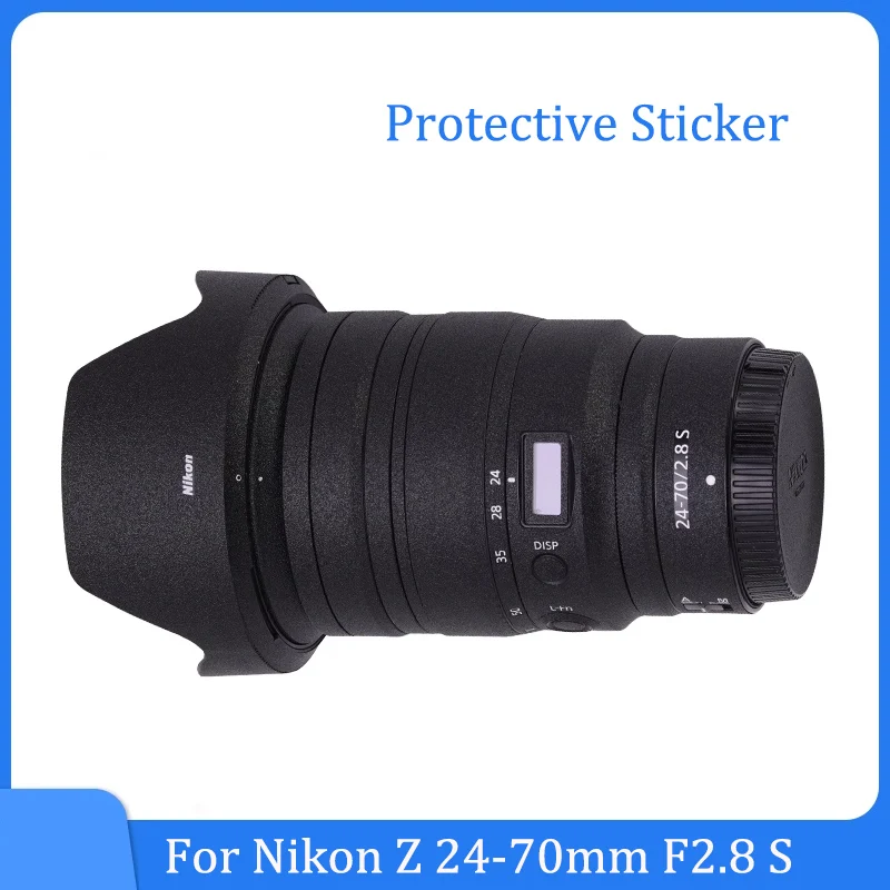 Z 24-70 2.8 Decalcomania Pelle Vinile Avvolgere Pellicola Lente Corpo Adesivo Protettivo Protezione Cappotto Per Nikon Z 24-70Mm F2.8 S Z24-70 Z24-70M
