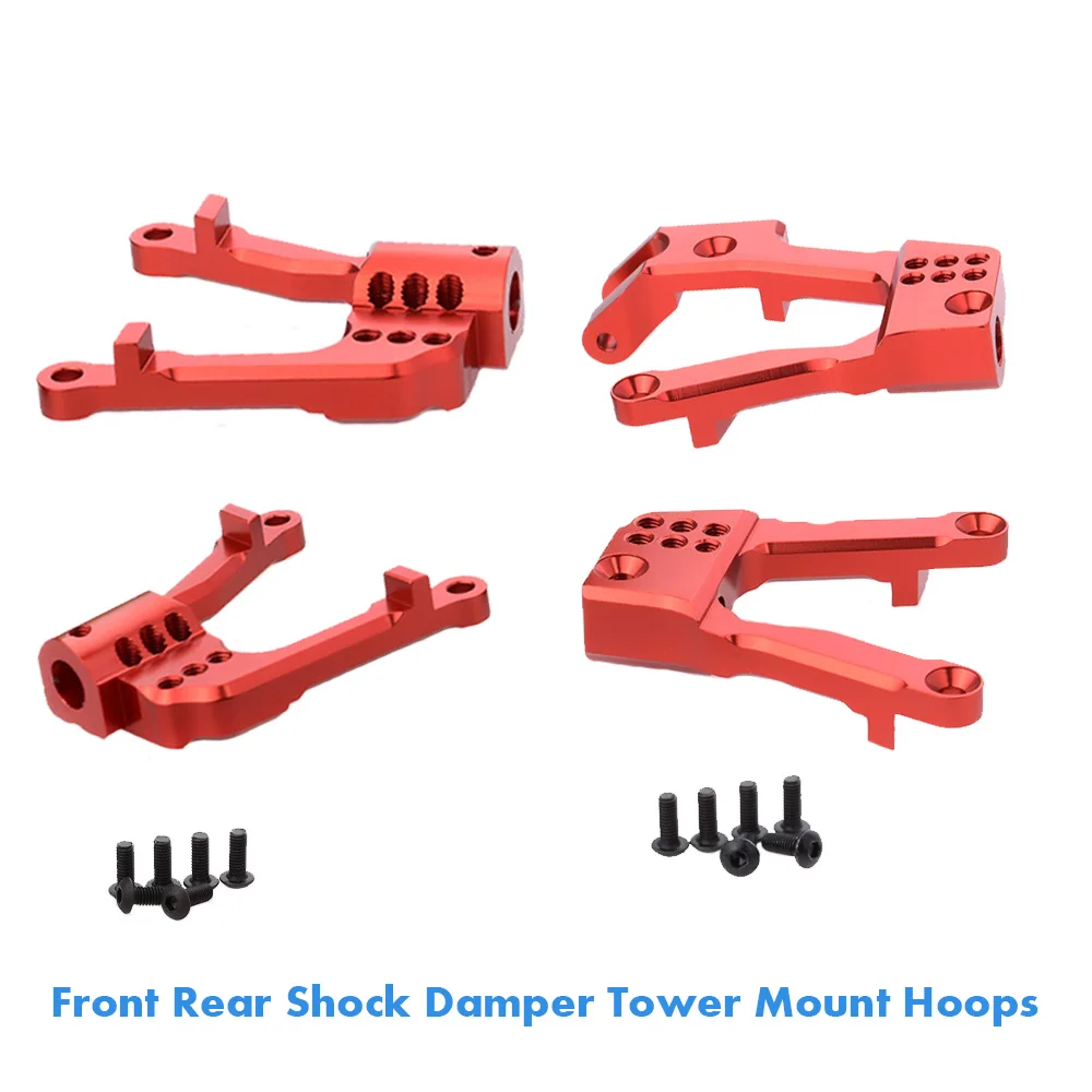

Новинка, алюминиевый амортизатор башенного крепления, кольца для осевого SCX10 II 90046 90047 1:10 радиоуправляемого автомобиля