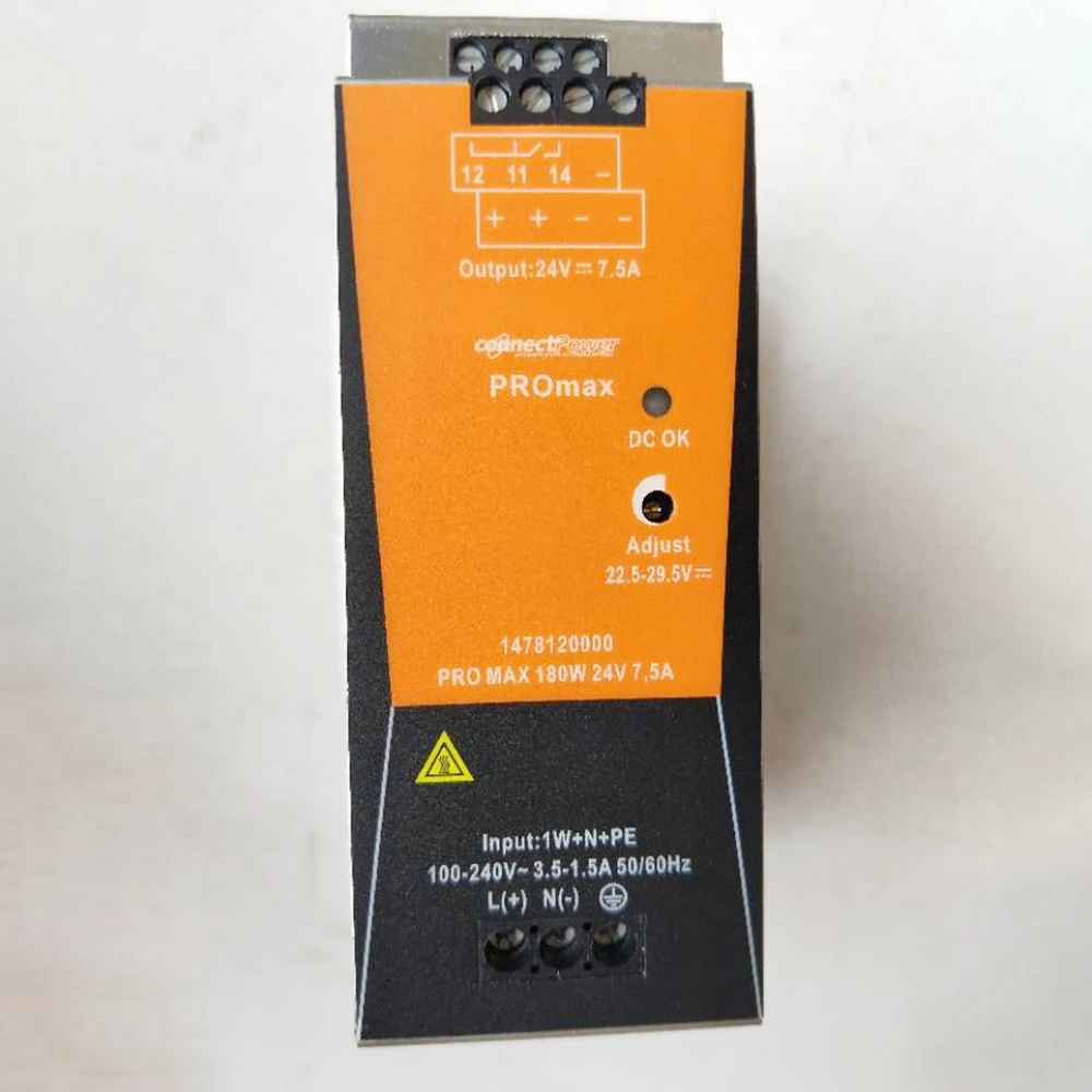 Switching Power Supply For Weidmuller 1478120000 PRO MAX 180W 24V 7.5A 6 Switching Power Supply For Weidmuller 1478120000 PRO MAX 180W 24V 7.5A - Image 4