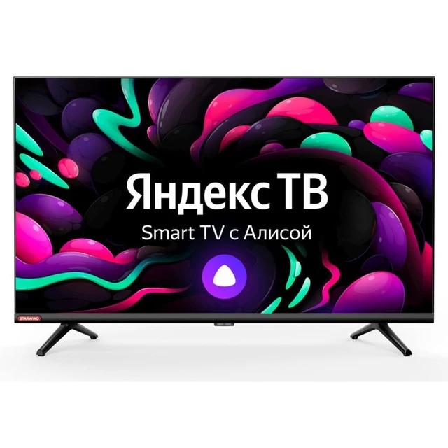 Телевизор Starwind SW-LED32SG300, 32", 1366x768, DVB-T2/C/S2,HDMI 2, USB 1, SmartTV,чёрный 9430986 1