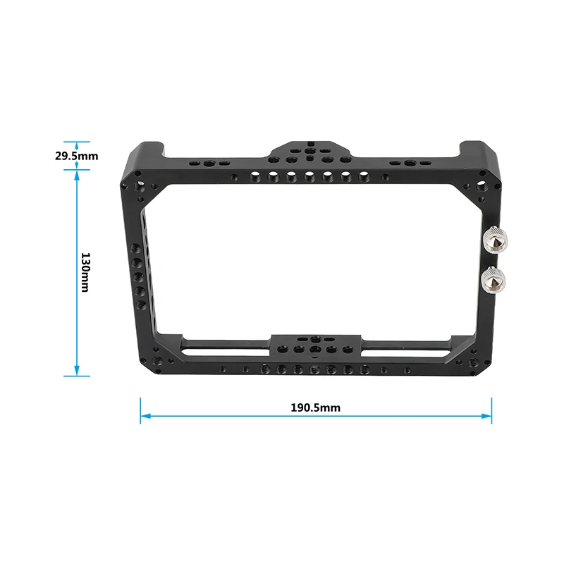 Full Monitor Cage Bracket for Desview R7II 7" On-Camera Monitors With HDTV Cable