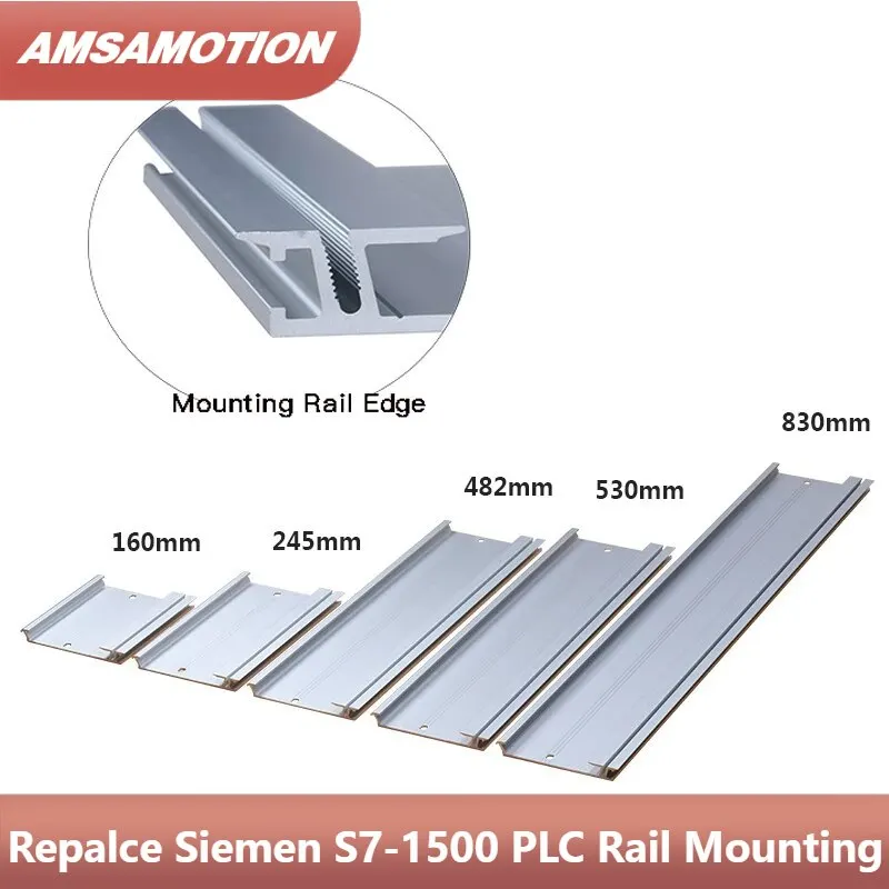 AMSAMOTION Mounting Rail Suitable for Siemens S7-1500 series PLC DIN ...