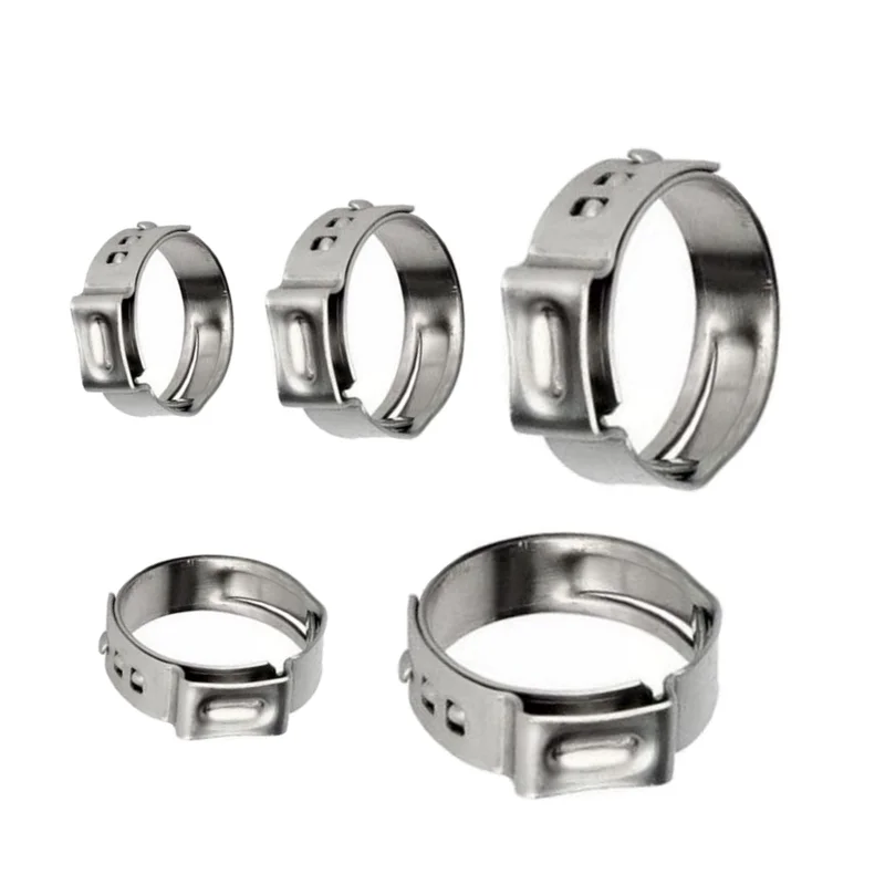 304 Stainless Steel Clamp 10pcs buckle clamp