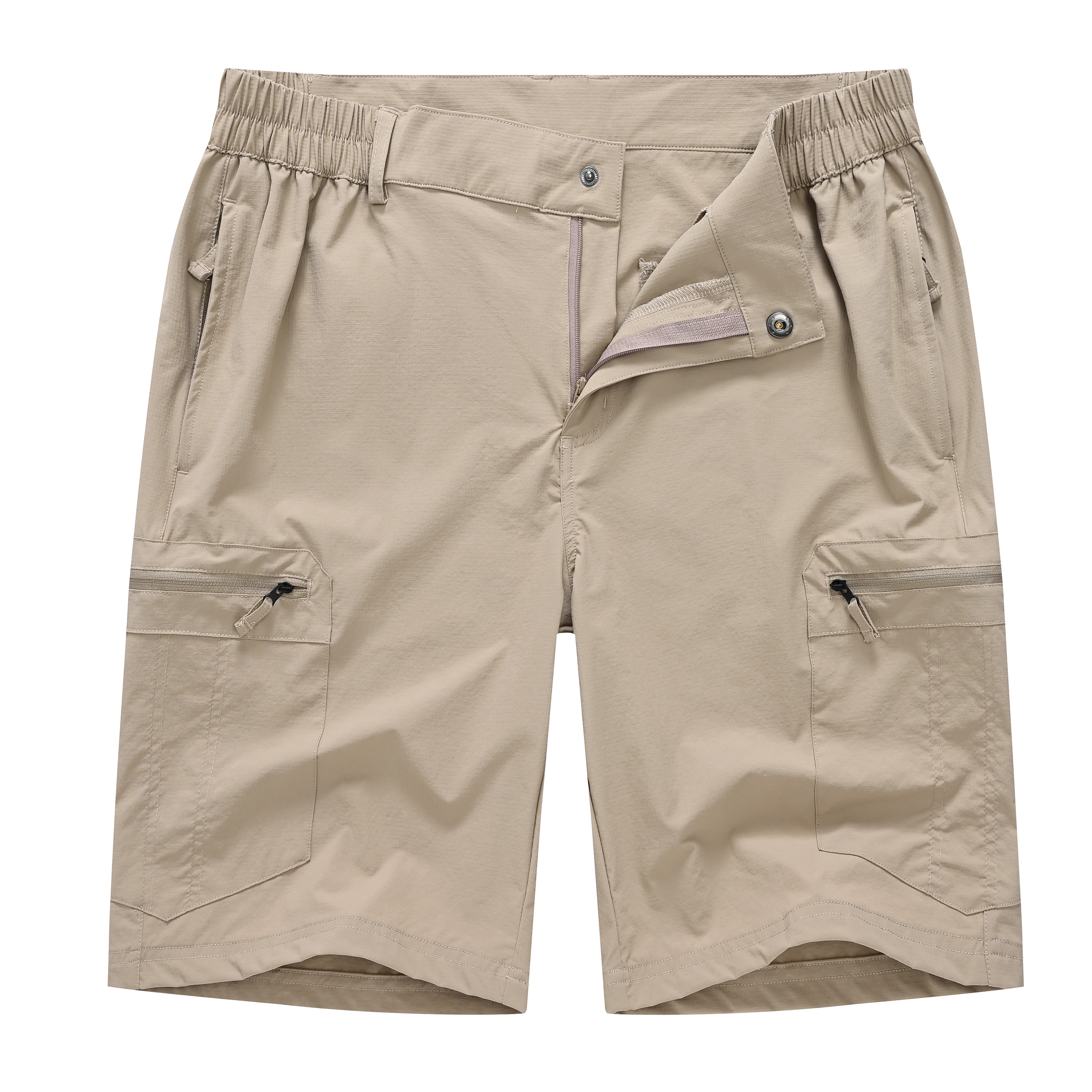 Sommer Männer Cargo Shorts wasserdichte taktische kurze Hosen Kletter shorts elastischen Gürtel schnell trocknen Camping lässig kurz Angeln upf50 – Detail 18