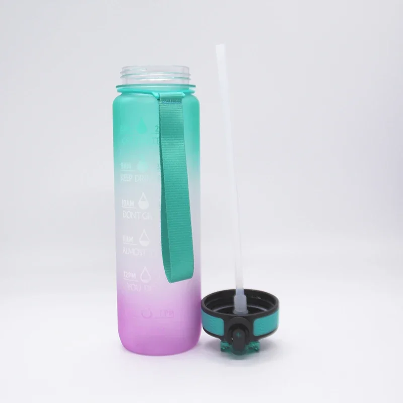 0.9/1 Liter Water Bottle Motivational Sport Water Bottle Leakproof Bottles Drinking Outdoor Travel Gym Fitness Jugs For Cups sports water bottle,portable water bottle,portable water jug