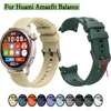 Strap For Huami Amazfit Balance High Quality Silicone Watchband Replacement Adjustable Wristband Sport Band Correa 1
