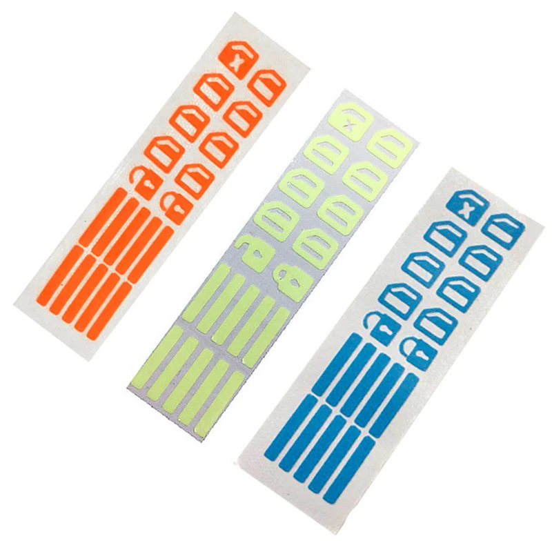 Car Window Button Luminous Sticker Lifter Switch Night Fluorescent