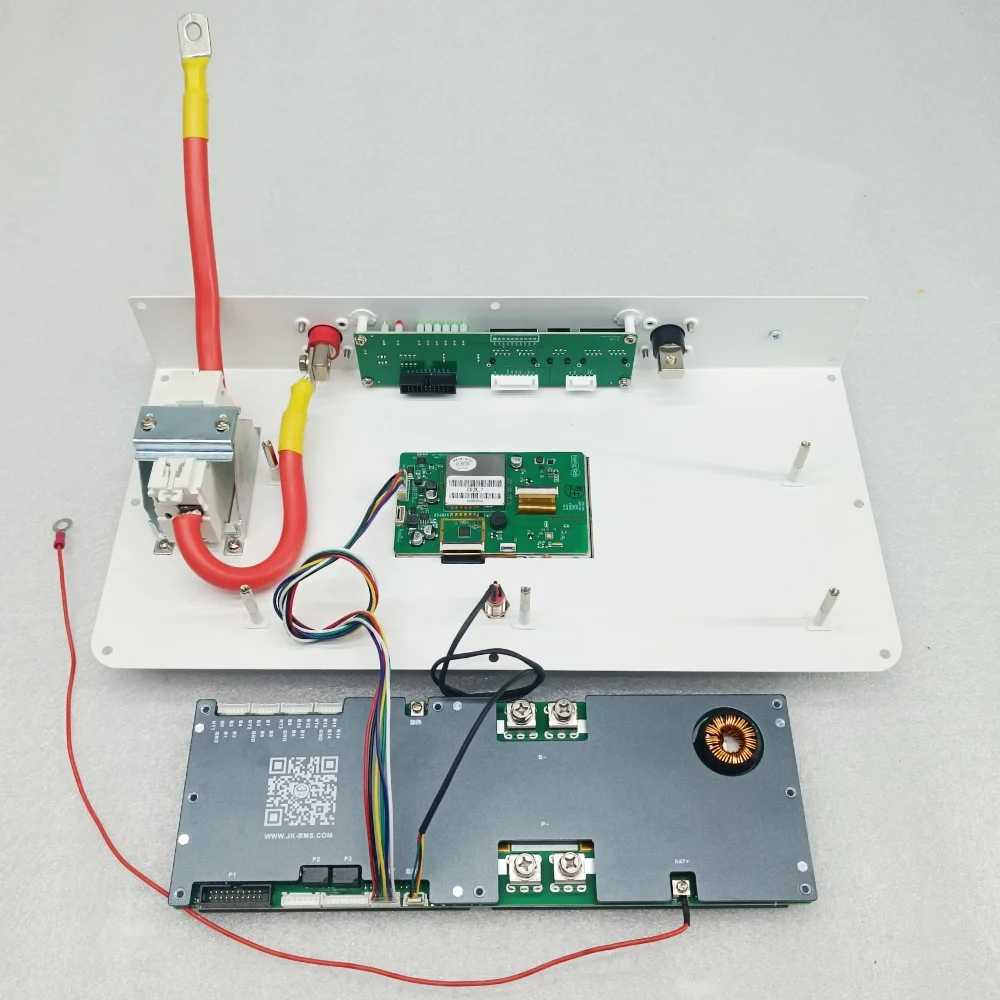 Customization V19 JK BMS Solar Home Energy Storage LiFePO4 Battery Box DIY Kit