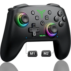 Dinofire Wireless Bluetooth RGB Multi-Function Gamepad Controller (Q218-wired for PC)