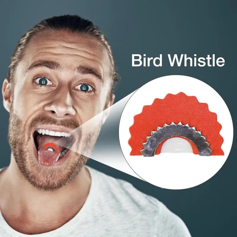 

5Pcs Bird Whistle Warbler Original Tweeting Noisemaker Toys Tricks Gag Funny Magic Bird Caller Tongue Entertainment Tools